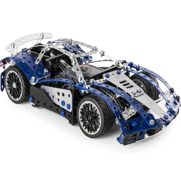 New Meccano 25 in 1Models Motorized Supercar STEAM Building Kit with LED Light - Picture 10 of 15